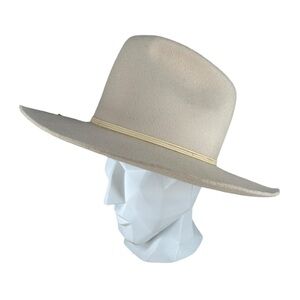 Lack of Color Women’s Tall Cowgirl Western Hat Cream 100% Australian Wool M 57CM